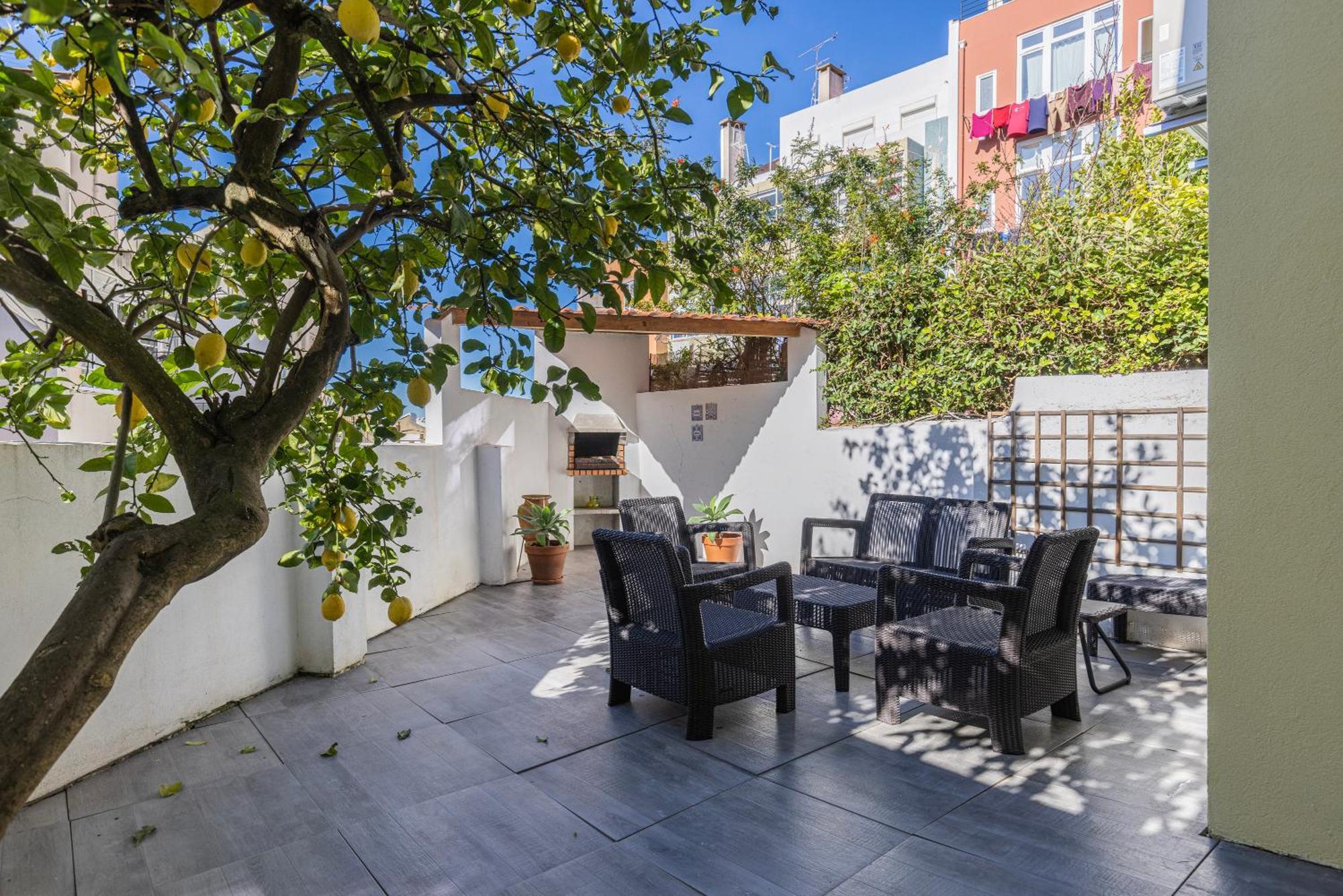 Apartamento Moderno Com Terraco Lisboa Eksteriør bilde